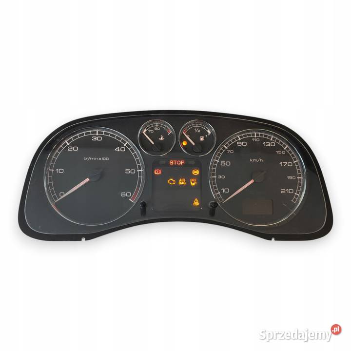 LICZNIK ZEGARY P9651299680 Peugeot 307 16 20 HDI lubelskie Chełm