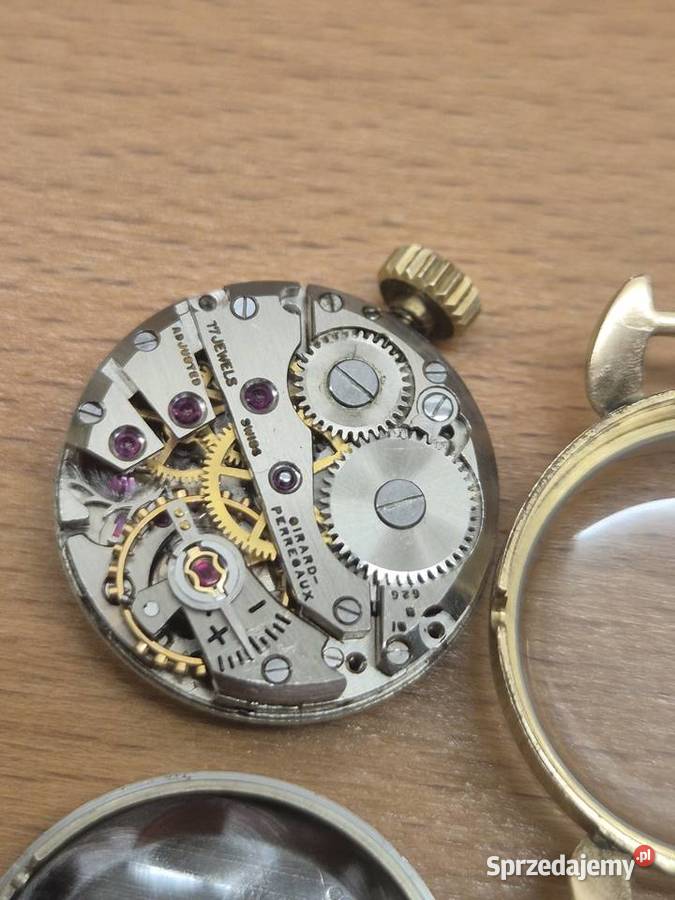Damski zegarek vintage Girard Perregaux Au 20 Damskie śląskie Chorzów