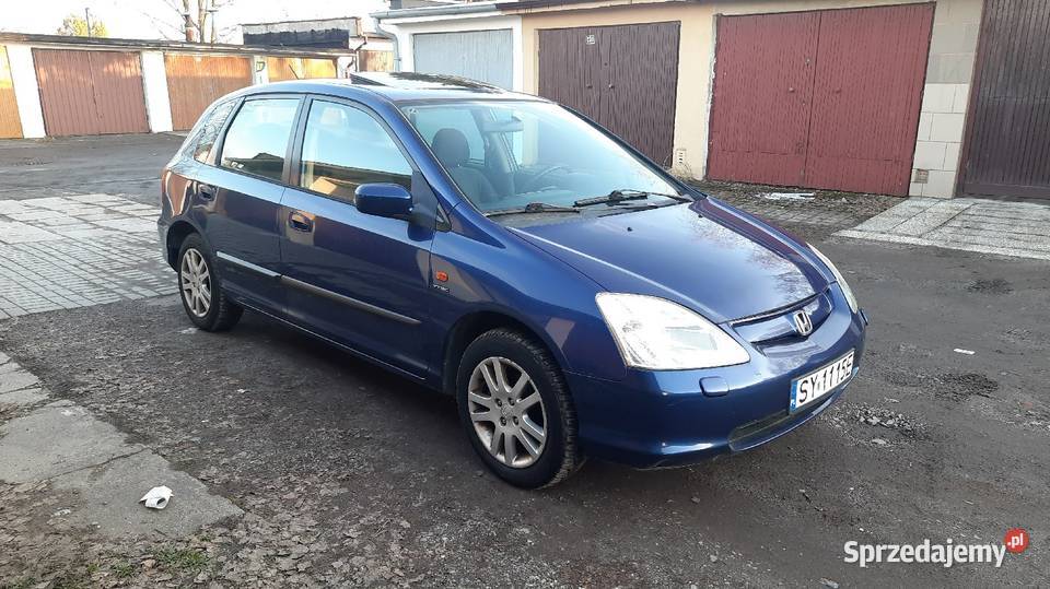 Civic 16 LPG nowy przegląd klima bogata wersja Rok produkcji 2002 śląskie Rybnik