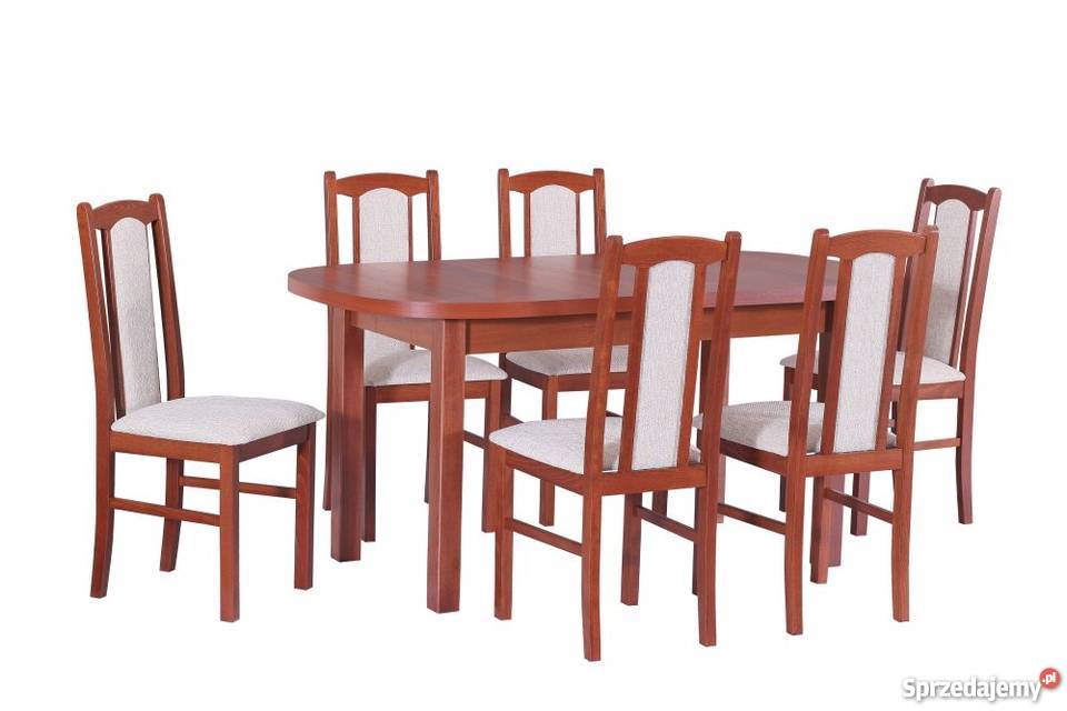 Stół Wenus 1 z 6 krzesłami Bos 7