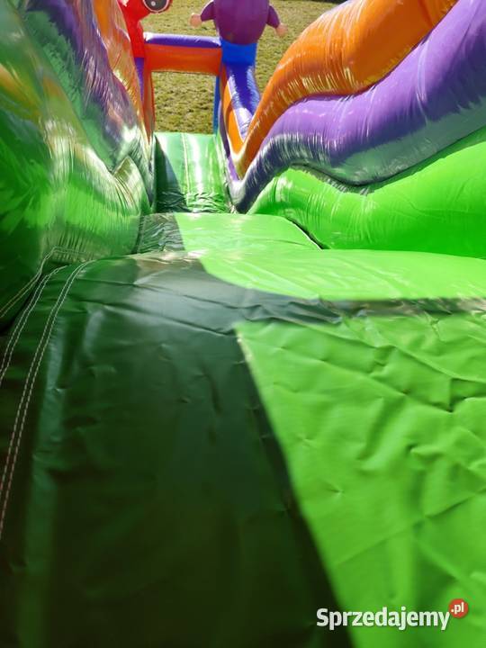 Dmuchana zjeżdzalnia podwójna Dmuchaniec nowa dolnośląskie Wrocław