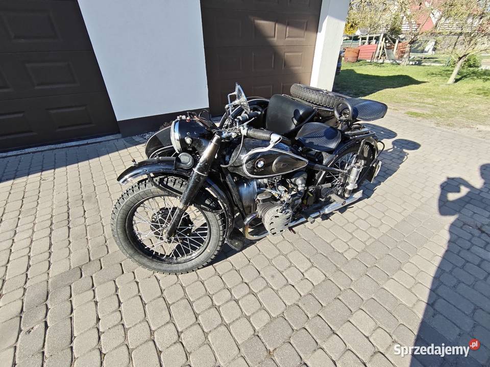 Motocykl M72 z koszem Dniepr K750 Ural Białystok