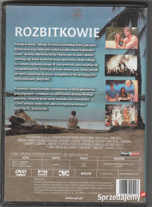 ROZBITKOWIE lektor AMANDA BYNES DVD Pruszków sprzedam