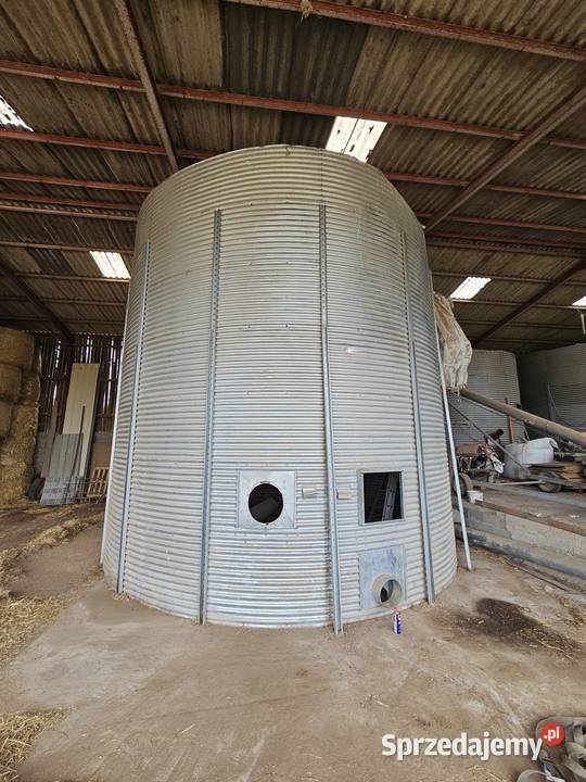 Silos zbożowy 150180 ton w Ocynku Gruba Blacha