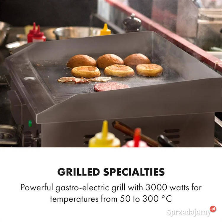Grill elektryczny Klarstein Grillmeile 3000GR Jadowniki