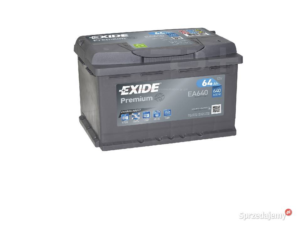 Akumulator Exide Premium 12V 64Ah 640A EA640 warmińsko-mazurskie Olsztyn