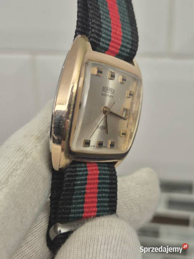 Rzadki męski zegarek Roamer Limelight automat Chorzów