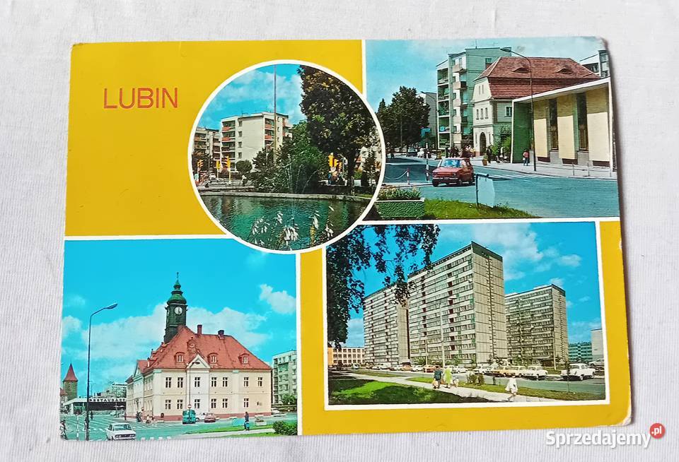 Pocztówka Lubin KAW 1979 r wielkopolskie