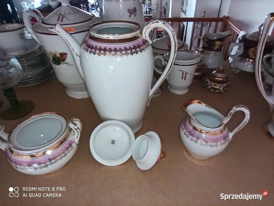 Dzbanek do kawy mlecznik i cukiernica Ovid JC z Gdańsk