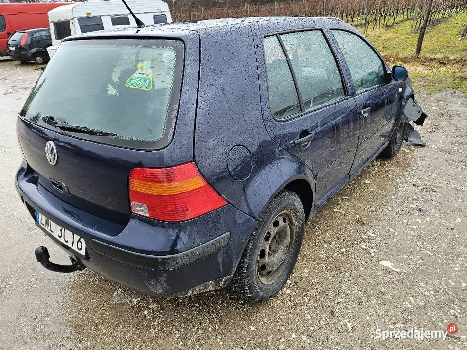2000 VW Golf IV 19tdi uszkodzony Kraków sprzedam