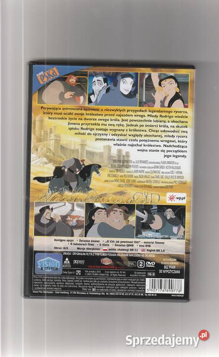 EL Cid Legenda o mężnym rycerzu DVD Pruszków