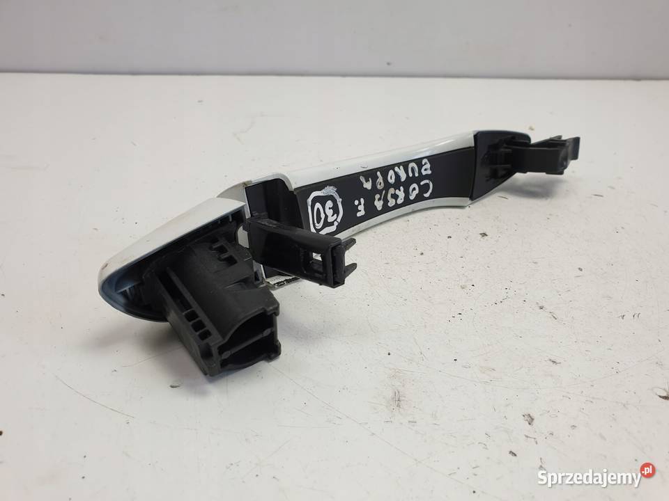 Opel Corsa F LEWA KLAMKA ZEWNĘTRZNA Lewy tył lubelskie Rudka
