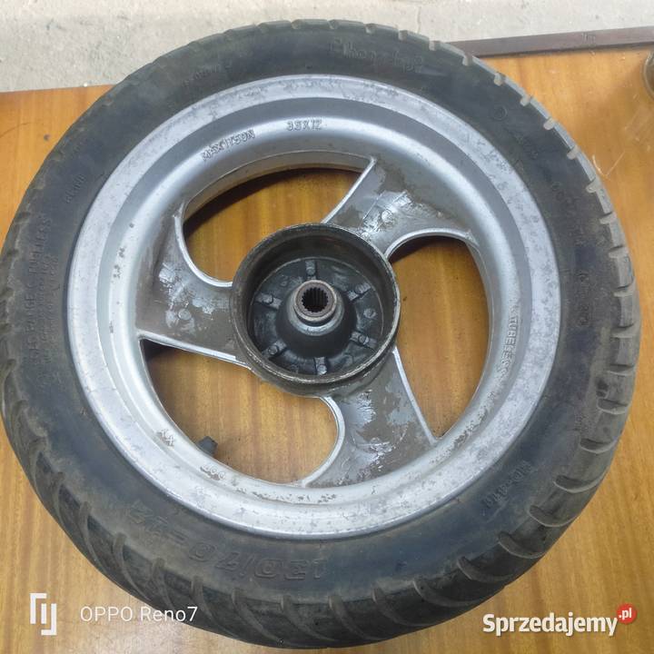 Tylne koło 12 19 frezów skuter 4T łódzkie Łubno