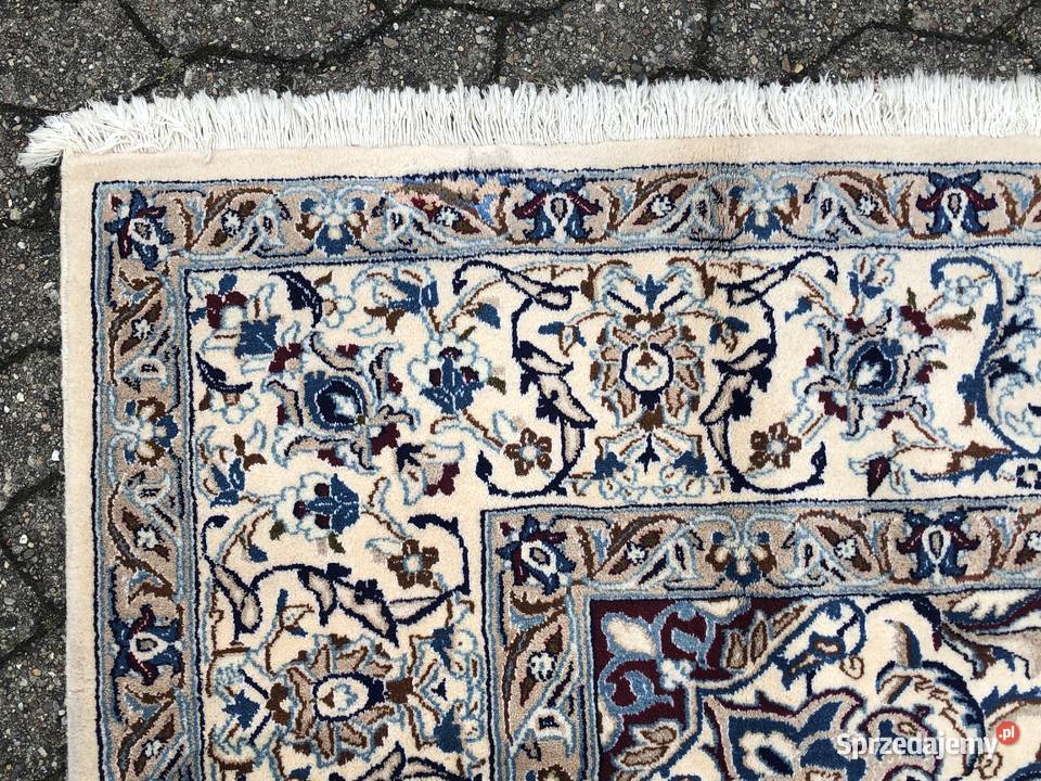 Recznie tkany dywan PERSKI NAIN chodnik bieznik Tuczno