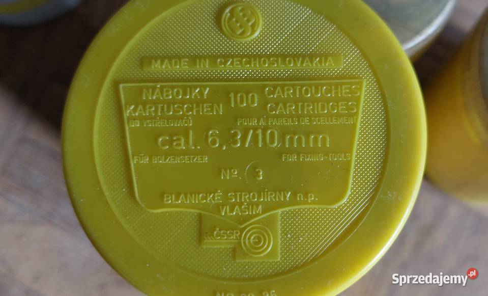 Naboje do osadzaka prochowego kal 63mm x 16mm i