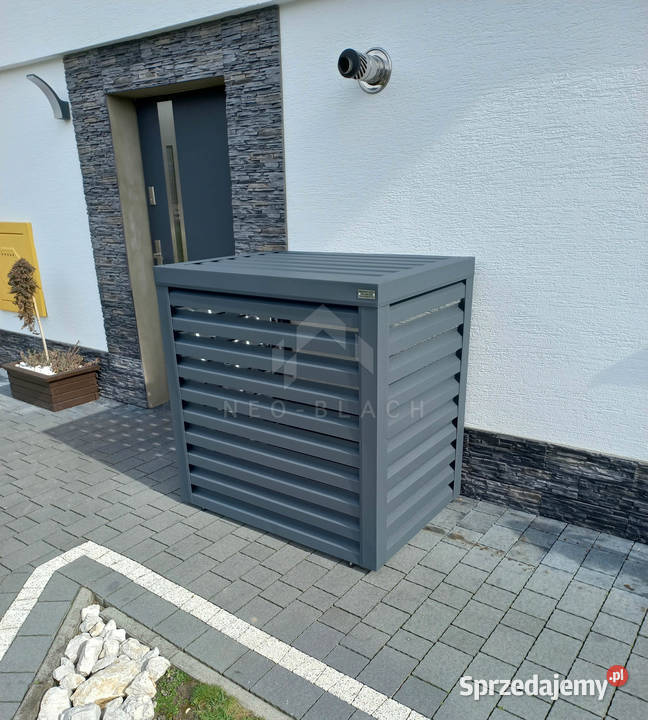 Osłona klimatyzatora pompy ciepła 80x50x130 łódzkie Bełchatów