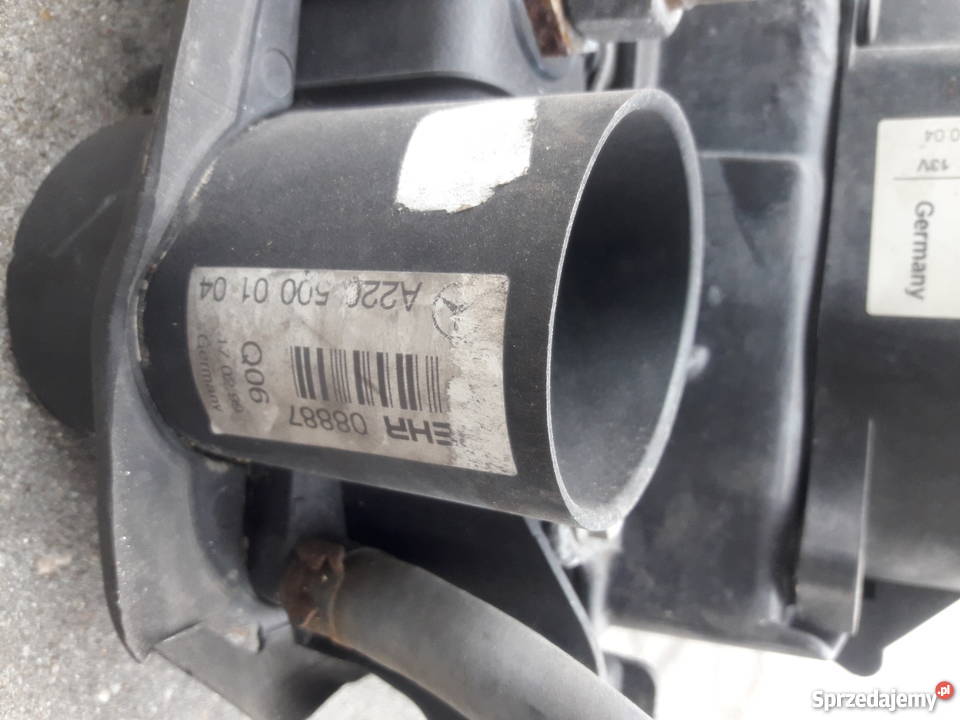 S430 S500 CHŁODNICA WODY MERCEDES W220 wentylatory chłodnicy Częstochowa