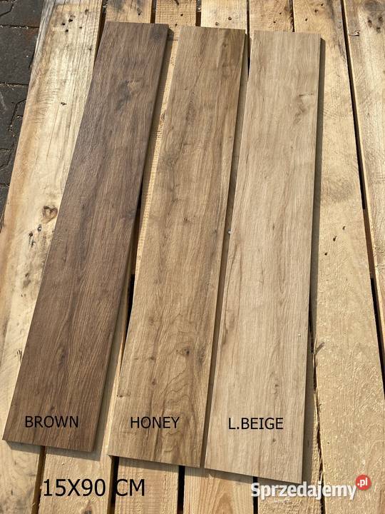 Gres płytka drewnopodobna Rustic 15x90 dąb Zakopane sprzedam