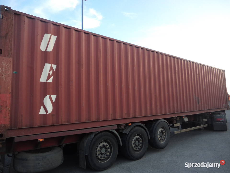 Kontenery morskie 40DC 12 metrowe Gdańsk