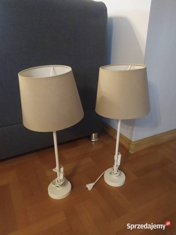 Lampki nocne do sypialni Lampy stołowe i nocne Mysłaków sprzedam