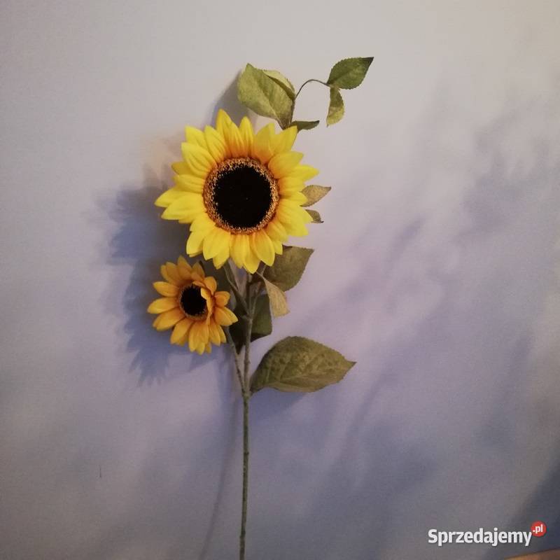 Słoneczniki kwiaty sztuczne kompozycja żółty Sieradz