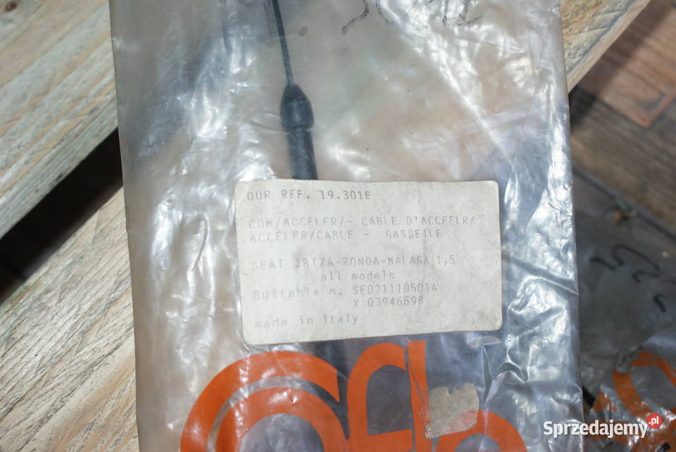 LINKA GAZU SEAT Seat Ibiza L381 X03946698 Białobrzegi sprzedam