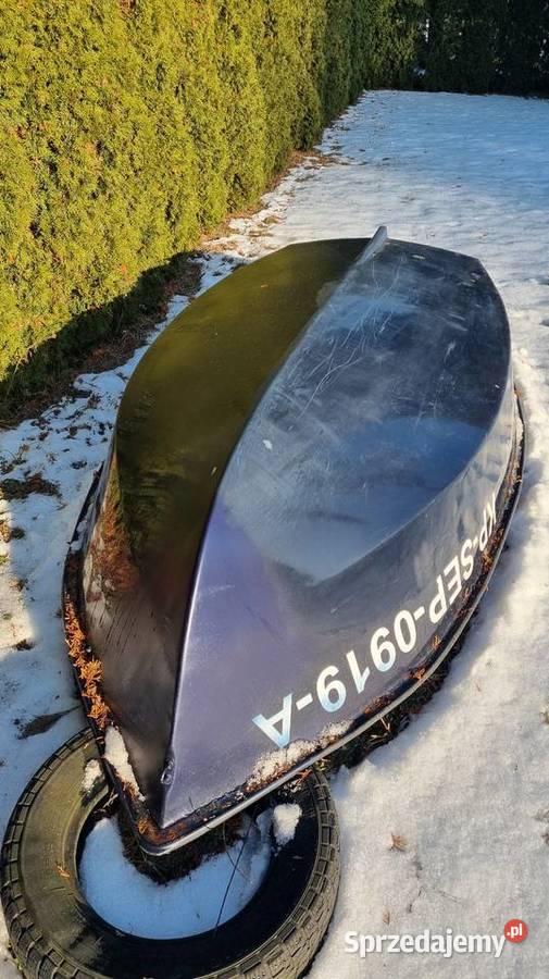 Łódka plastikowa plus wózek slipowy kujawsko-pomorskie Sępólno Krajeńskie