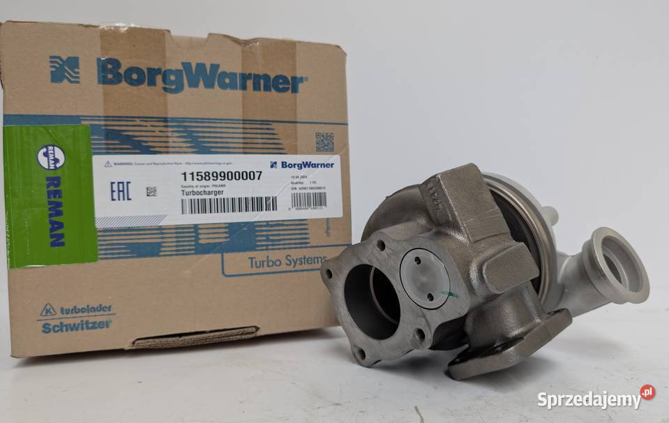 Turbosprężarka BorgWarner KKK Oryginal