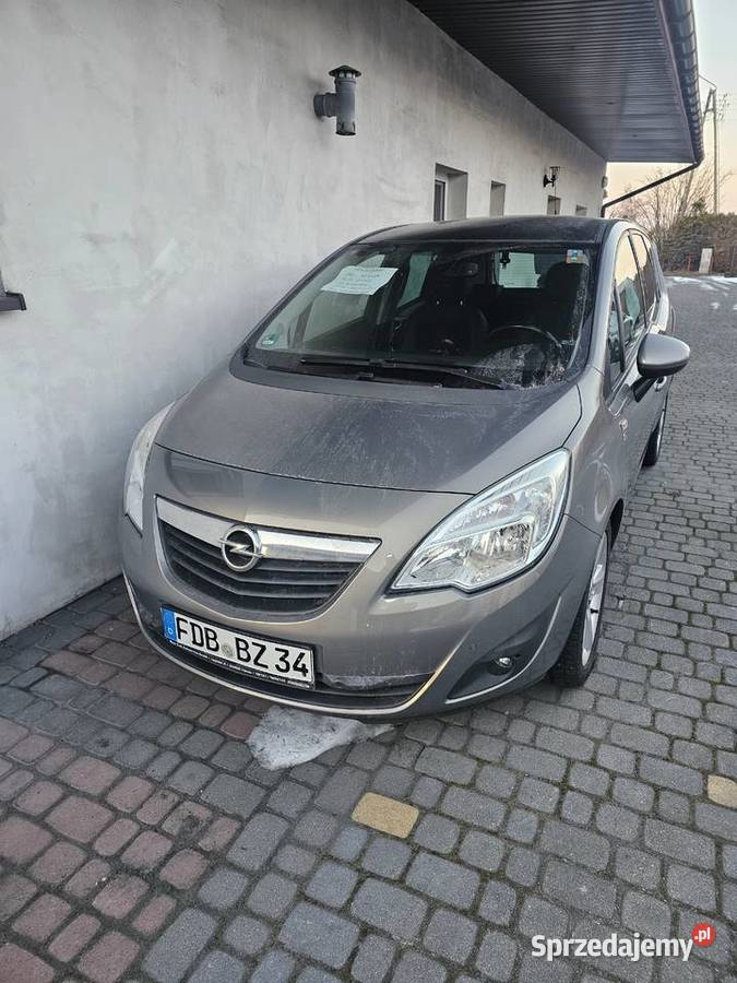Opel Meriva 14 turbo benzyna 140 koni z Niemiec Wieluń sprzedam