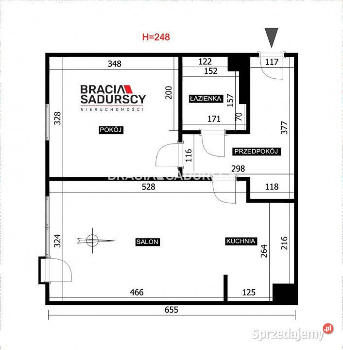 Mieszkanie 419m2 2 pokoje Kraków własność Sprzedaż
