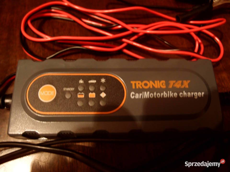 Prostownik Impulsowy Tronic T4X uszkodzony