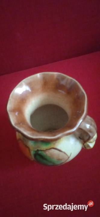 Ozdobny ręcznie malowany flakonik dolnośląskie Świdnica