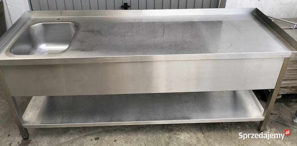 Zlew gastronomiczny 1komorowy 210x70x85