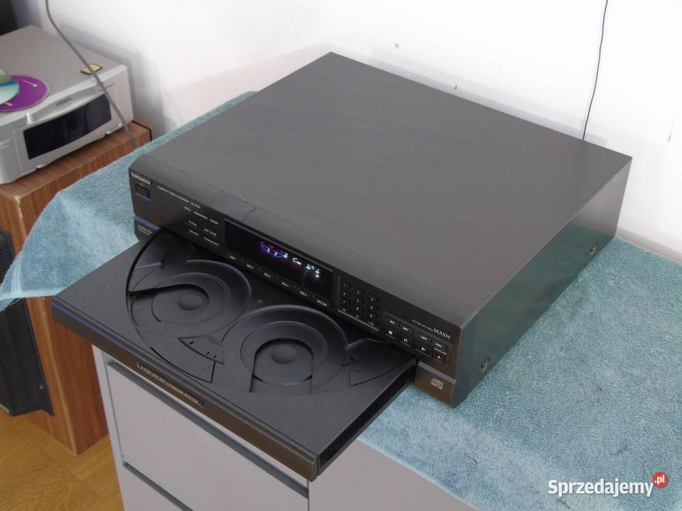 CD Technics SLPD6 sprawny zmieniarka DOSTAWA Odtwarzacze CD i MD podkarpackie Jasło
