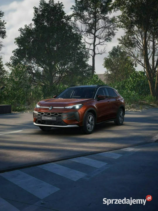 Volkswagen TRoc Wersja Life 15 eTSI 150 DSG nieuszkodzony łódzkie sprzedam