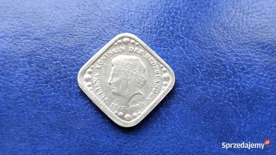 Stare monety 5 cent 1980 Holandia Numizmatyka podkarpackie Lesko