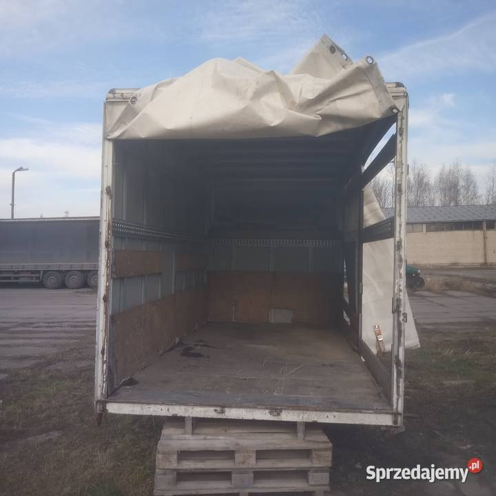 Kontener firanka zabudowa paka skrzynia 8p iveco lubelskie Krasnystaw
