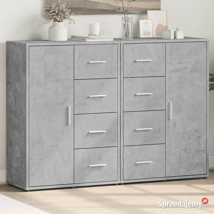 Szafki 2 szarość betonu 60x31x84 WM3276591 Warszawa
