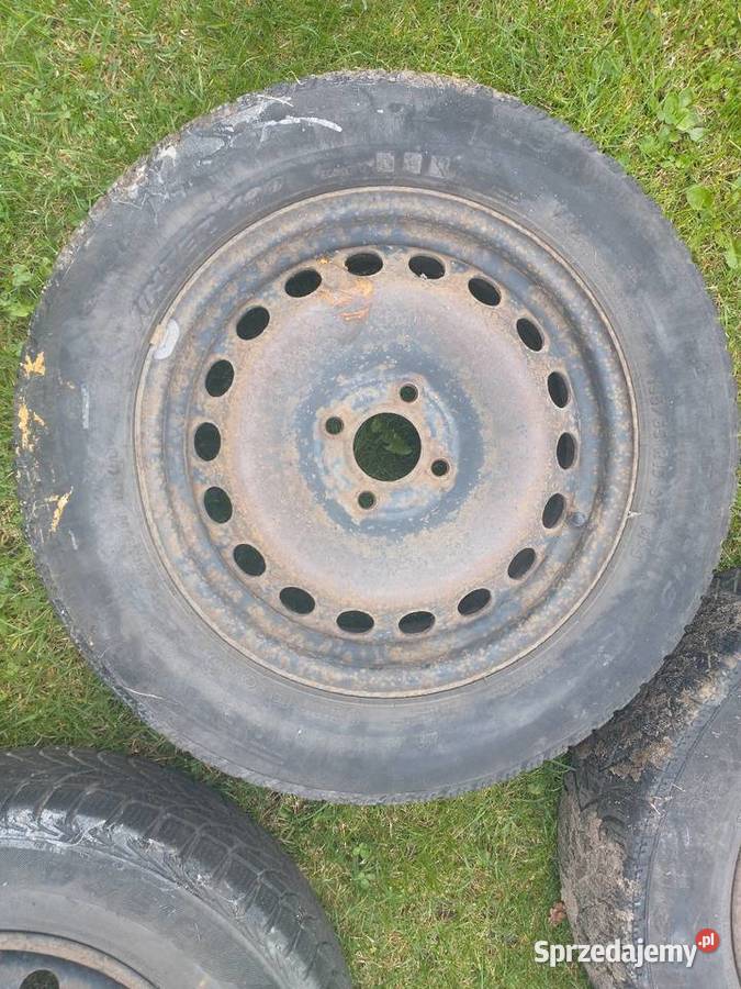 Koła 15 4x100 felgi stalowe opony zimowe Jaworzno