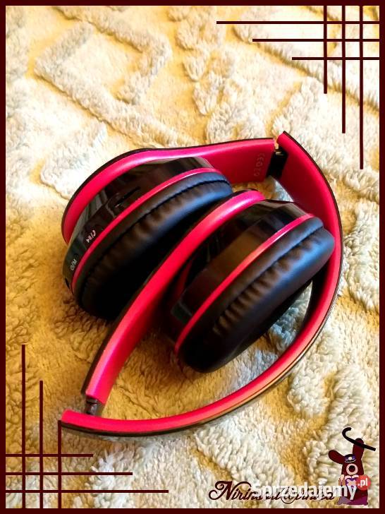 headphones nowe kompaktowe słuchawki nauszne BT Elektronika Ruda Śląska