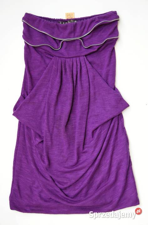 Sukienka wieczorowa Zara 38 M fiolet zamki Lublin