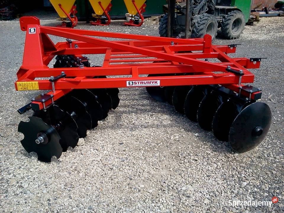 Talerze 510mm układ V X Brona talerzowa opolskie Byczyna