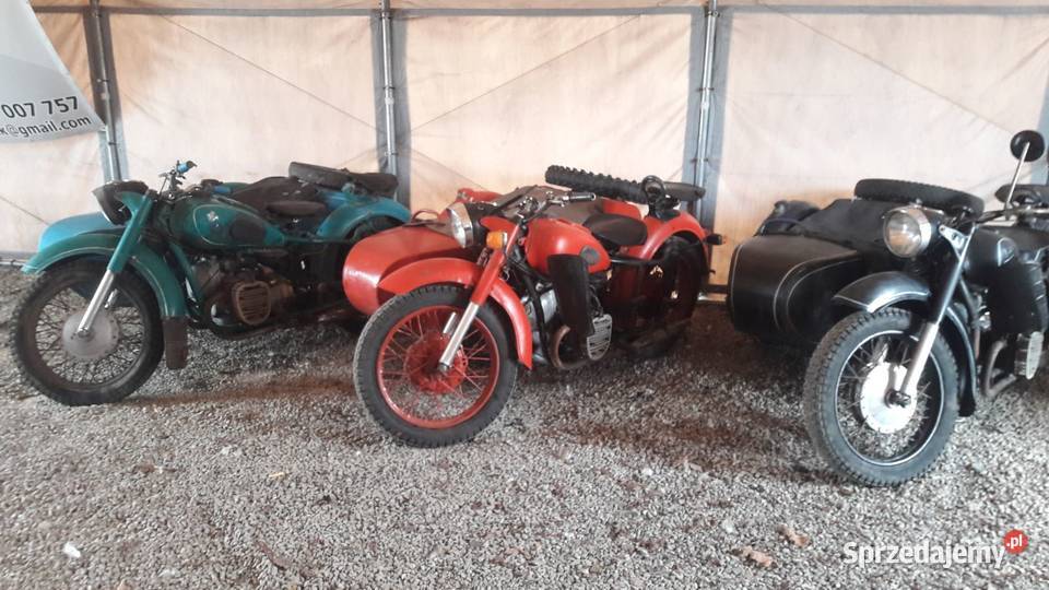 K 750 motocykl z koszem nie K 650 dniepr ural M czerwony Tarnobrzeg sprzedam