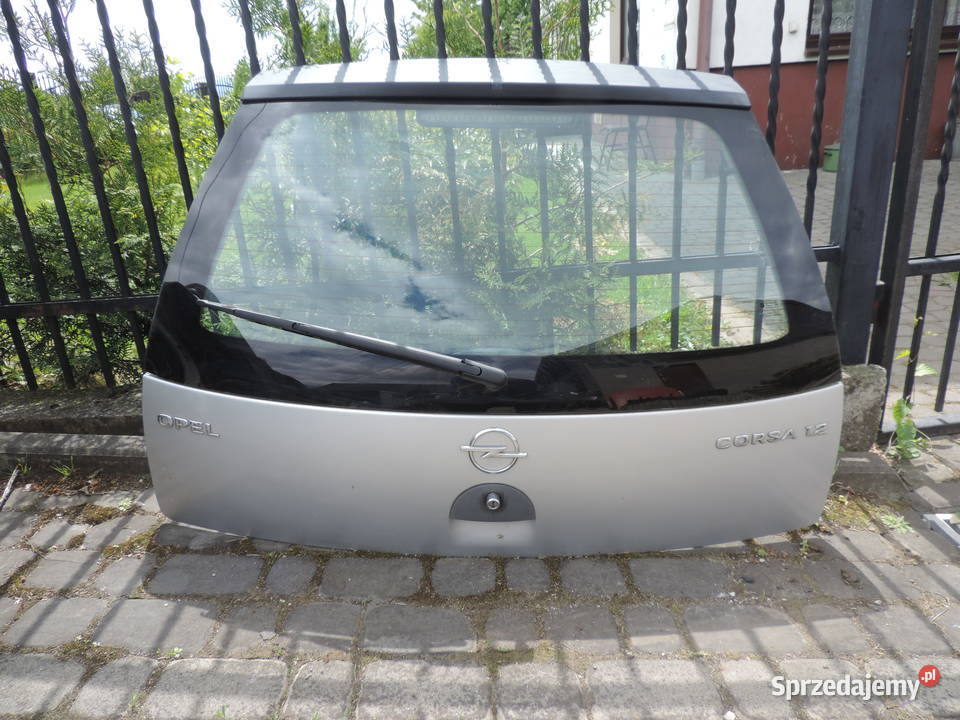 OPEL CORSA C Z157 KLAPA BAGAŻNIKA TYŁ TYLNA Nowy Sącz