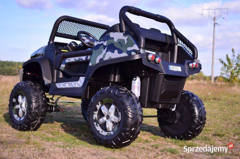 Auto samochód na akumulator MERCEDES UNIMOG 4x4 śląskie Myszków