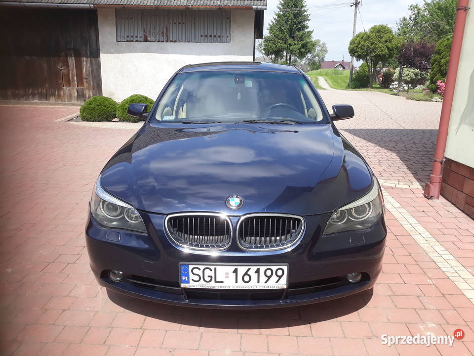BMW 5 z LPG gaz Piękne poduszka powietrzna Oświęcim