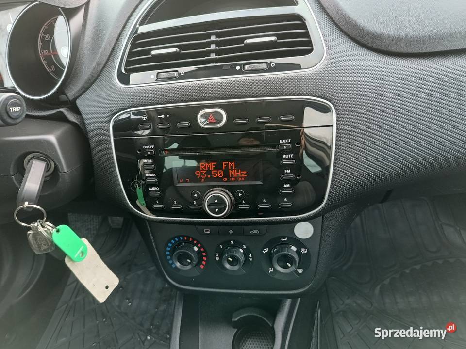 Fiat Punto Evo 12 benzyna centralny zamek łódzkie Podkonice Miejskie