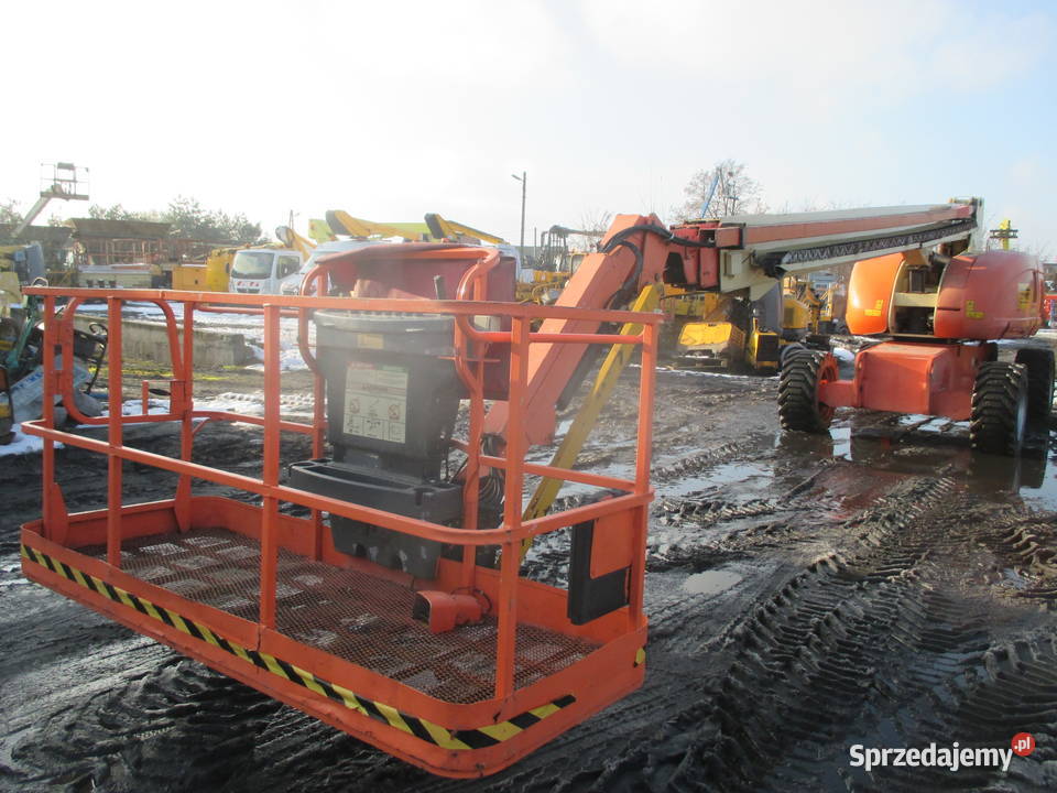 Podnośnik koszowy teleskopowy 28 m JLG 860SJ 4x4 Pleszew