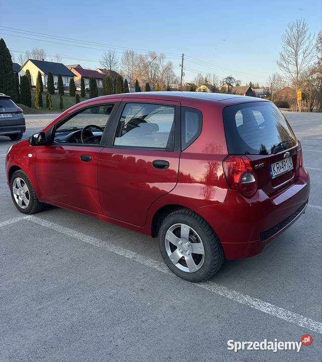 Chevrolet Aveo 12 benzyna 2009r KLIMA Pilzno