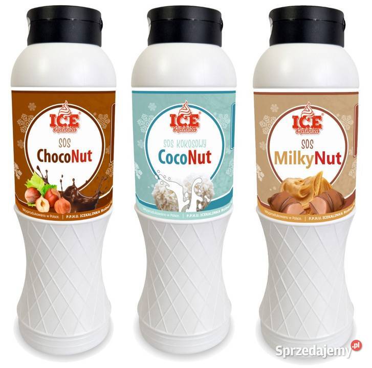 CHOCONUT polewa do lodów sos gofrów sos do Gastronomia